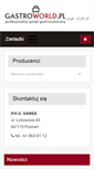 Mobile Screenshot of gastroworld.pl